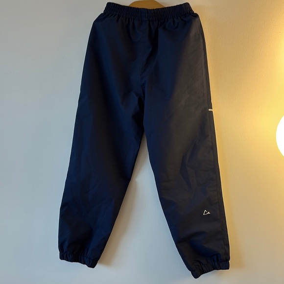 Kids Navy Blue Polka Dot Rain Suit - Picture 5 of 6